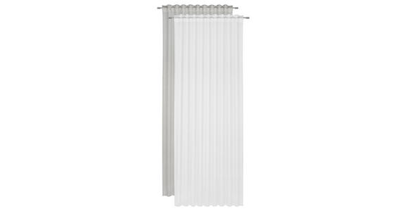 FERTIGVORHANG halbtransparent - Weiß, KONVENTIONELL, Textil (140/260cm) - Dieter Knoll