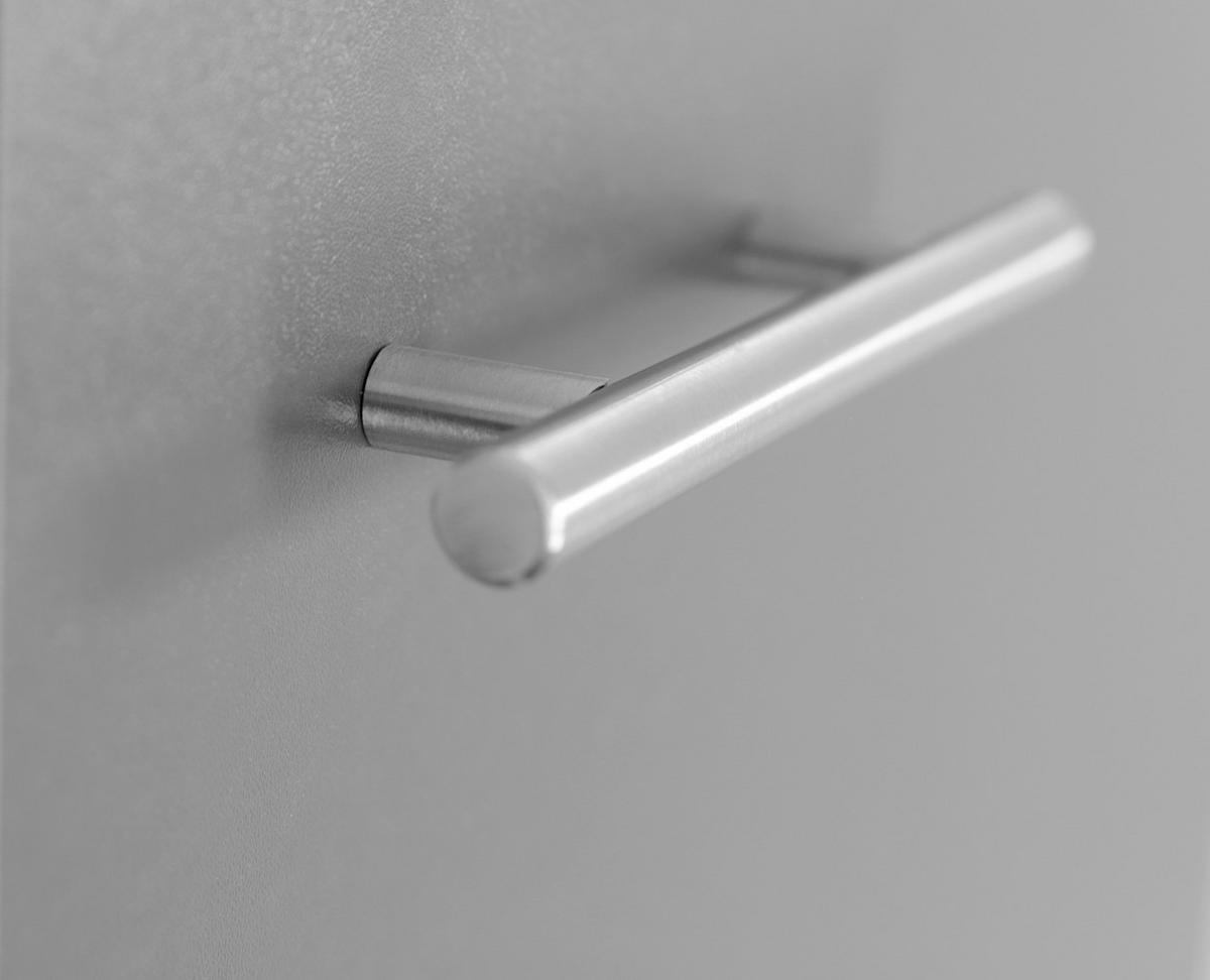 MINIKÜCHE 100 cm   in Grau, Eichefarben  - Eichefarben/Silberfarben, Basics, Holzwerkstoff/Metall (100cm) - Respekta