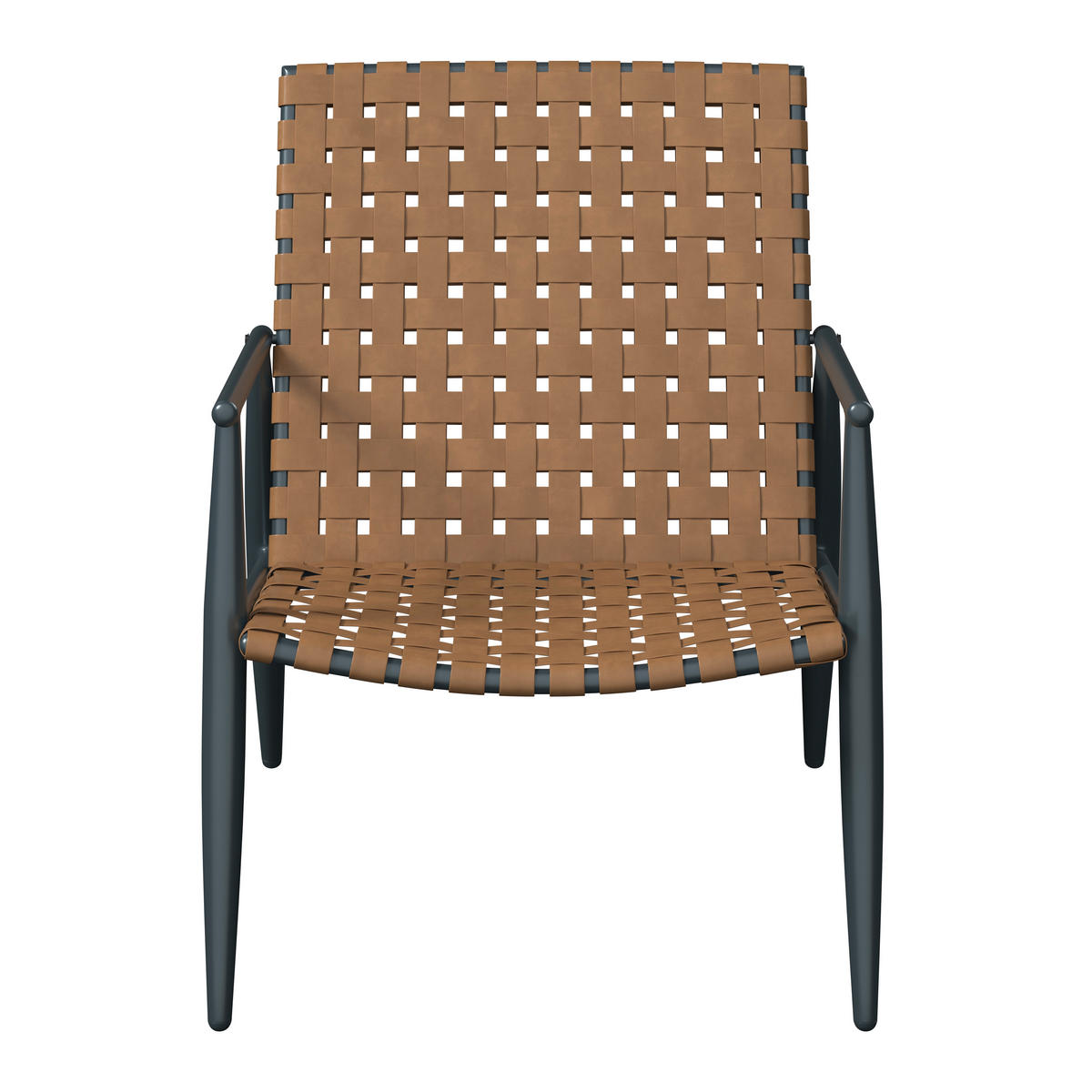 BALKONSET  3-teilig  - Schwarz/Braun, MODERN, Glas/Kunststoff (178/72.3/77.5cm) - Ambia Garden