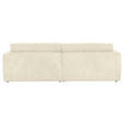 BIGSOFA Cord Beige  - Beige/Schwarz, KONVENTIONELL, Kunststoff/Textil (260/66/115cm) - Carryhome