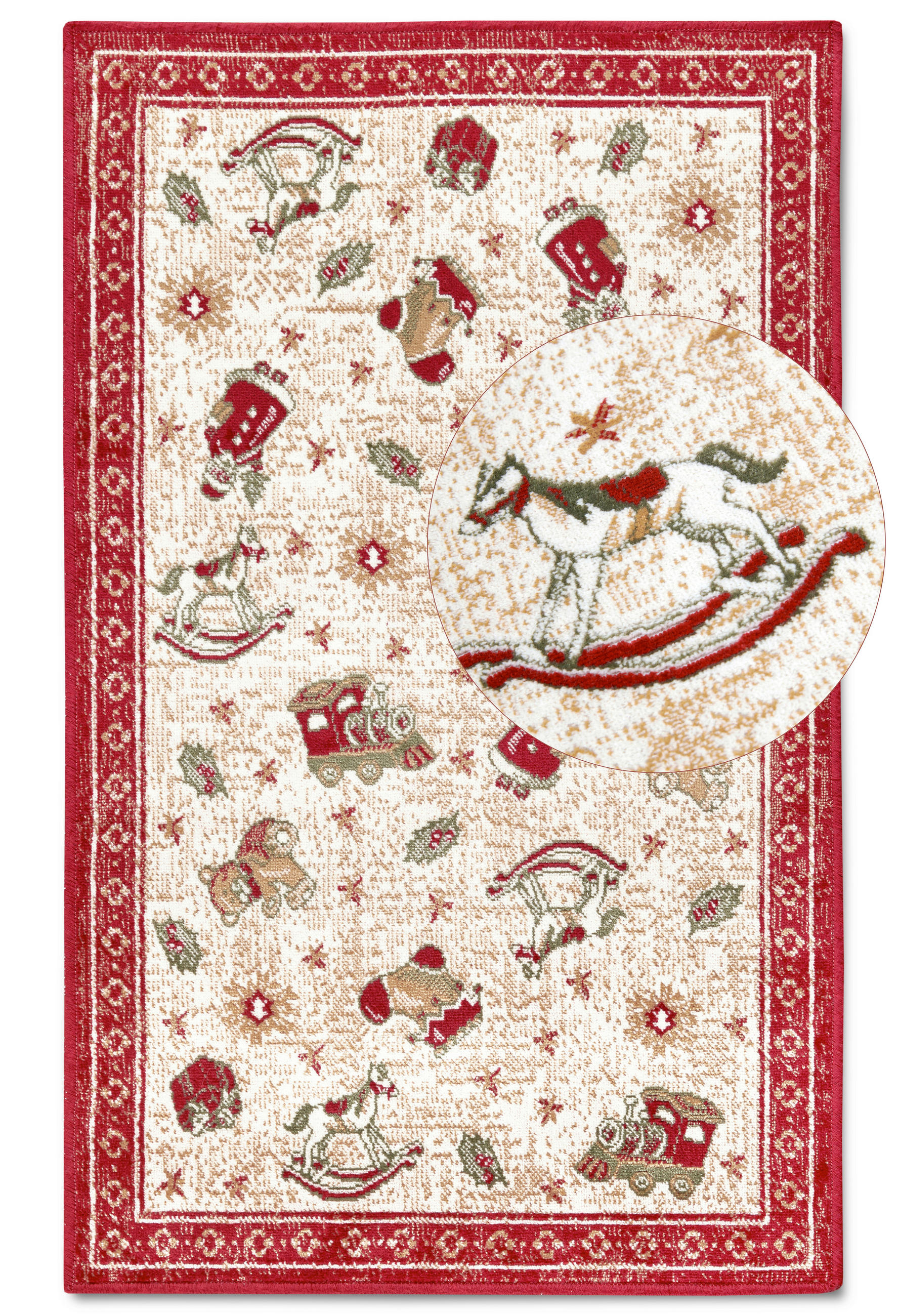 VINTAGE-TEPPICH 50/80 cm Toy's Delight Nostalgic Shine  - Multicolor, Design, Kunststoff/Textil (50/80cm) - Villeroy & Boch