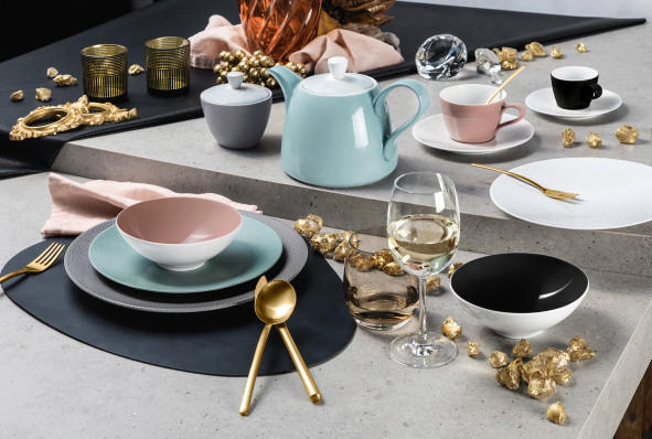 MÜSLISCHALE Life Fashion Glamorous Black 15,5 cm  - Schwarz, Design, Keramik (15,5cm) - Seltmann Weiden