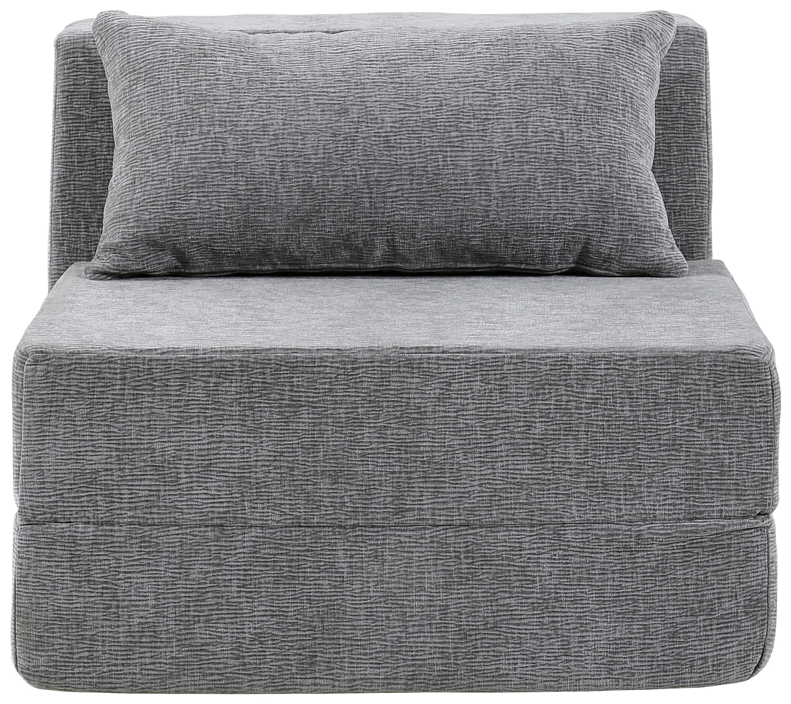 SOFAELEMENT in Leinenoptik Hellgrau  - Hellgrau, Design, Textil (82/64/95cm) - P & B