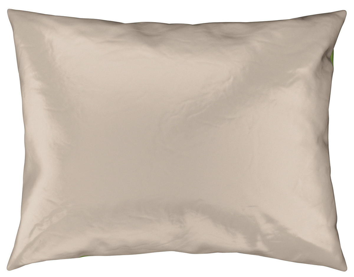 OBOJESTRANSKA POSTELJNINA OLIVE 140/200 cm saten zelena  - zelena, Basics, tekstil (140/200cm) - Esposa