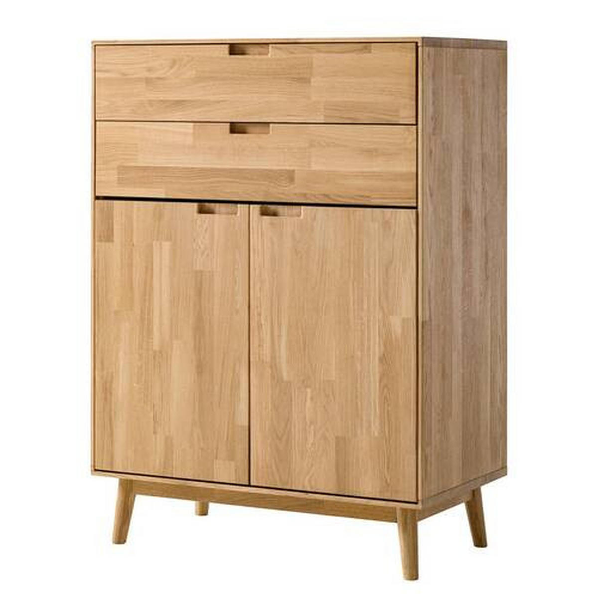 HIGHBOARD Wildeiche  80/115,1/40 cm  - Wildeiche, Natur, Holz (80/115,1/40cm) - Lomoco