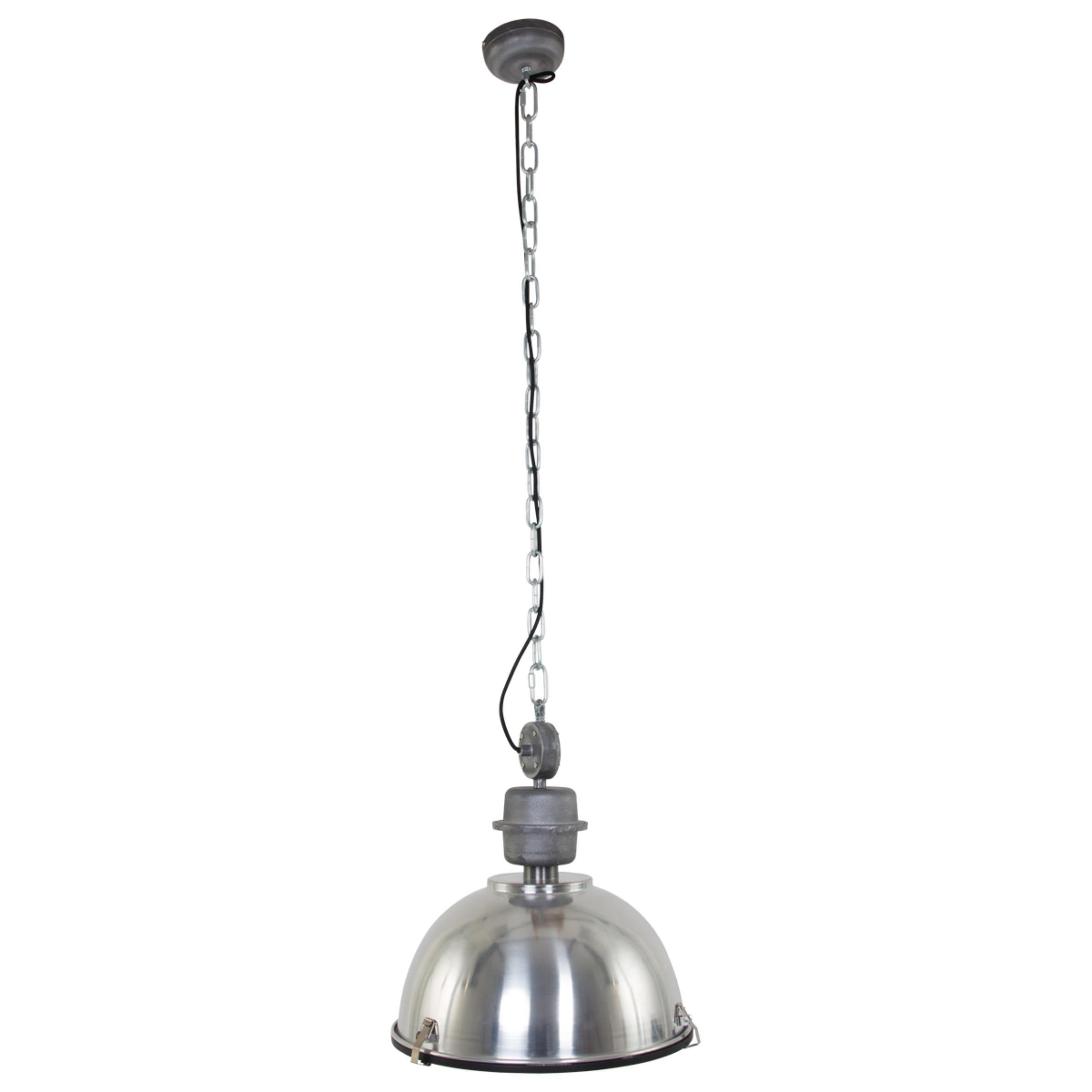 PENDELLEUCHTE 42/145/42 cm  - Silberfarben, Trend, Glas/Metall (42/145/42cm)