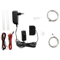 LED-STRIP 100 cm   - Schwarz/Weiß, Design, Kunststoff/Metall (100cm) - Livetastic