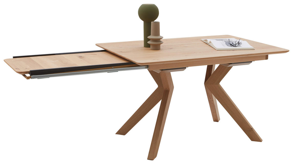 ESSTISCH in Holz 180/90/76 cm  - Wildeiche, KONVENTIONELL, Holz (180/90/76cm) - Valnatura