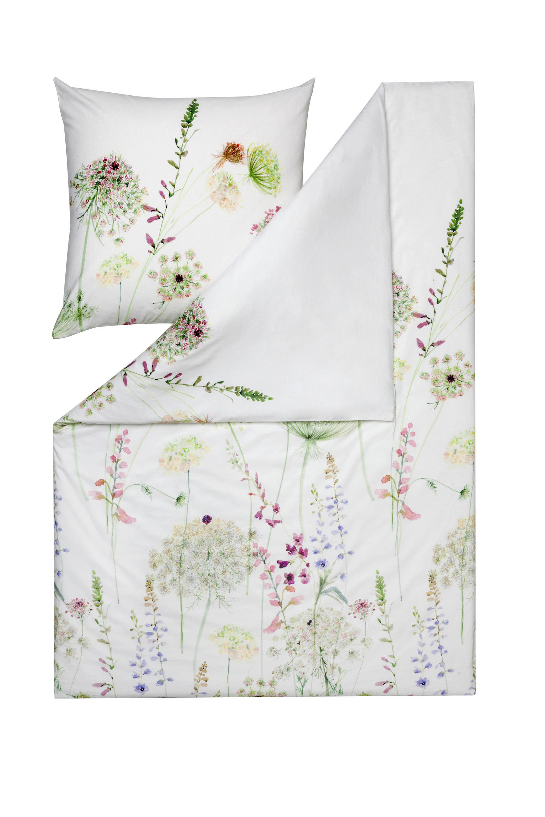 BETTWÄSCHE Impulse Flanell 155/220 cm  - Grün, Basics, Textil (155/220cm) - Estella