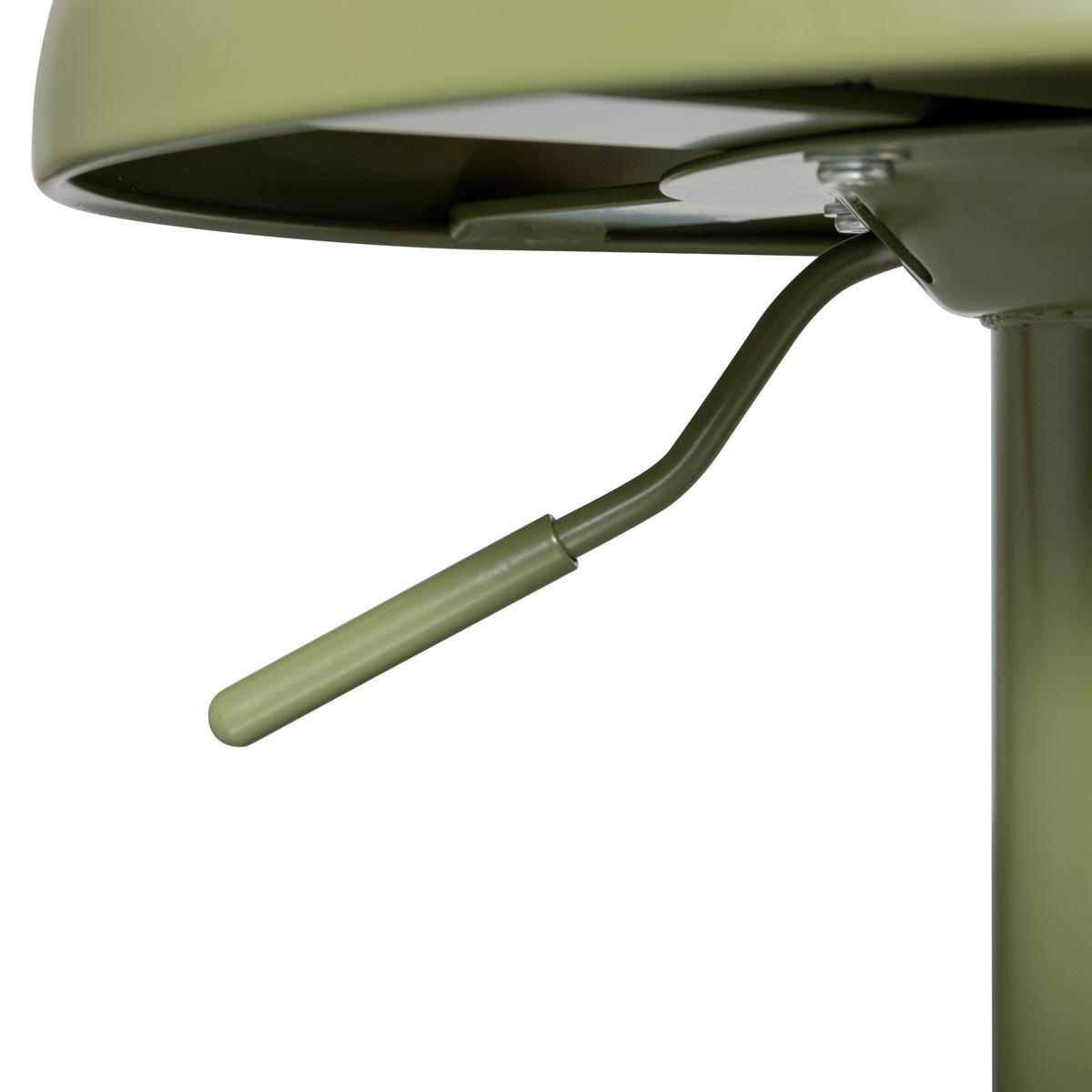 BARHOCKER Grün Aluminium mit Griff  - Grün, Design, Metall (39/81/39cm) - Livetastic