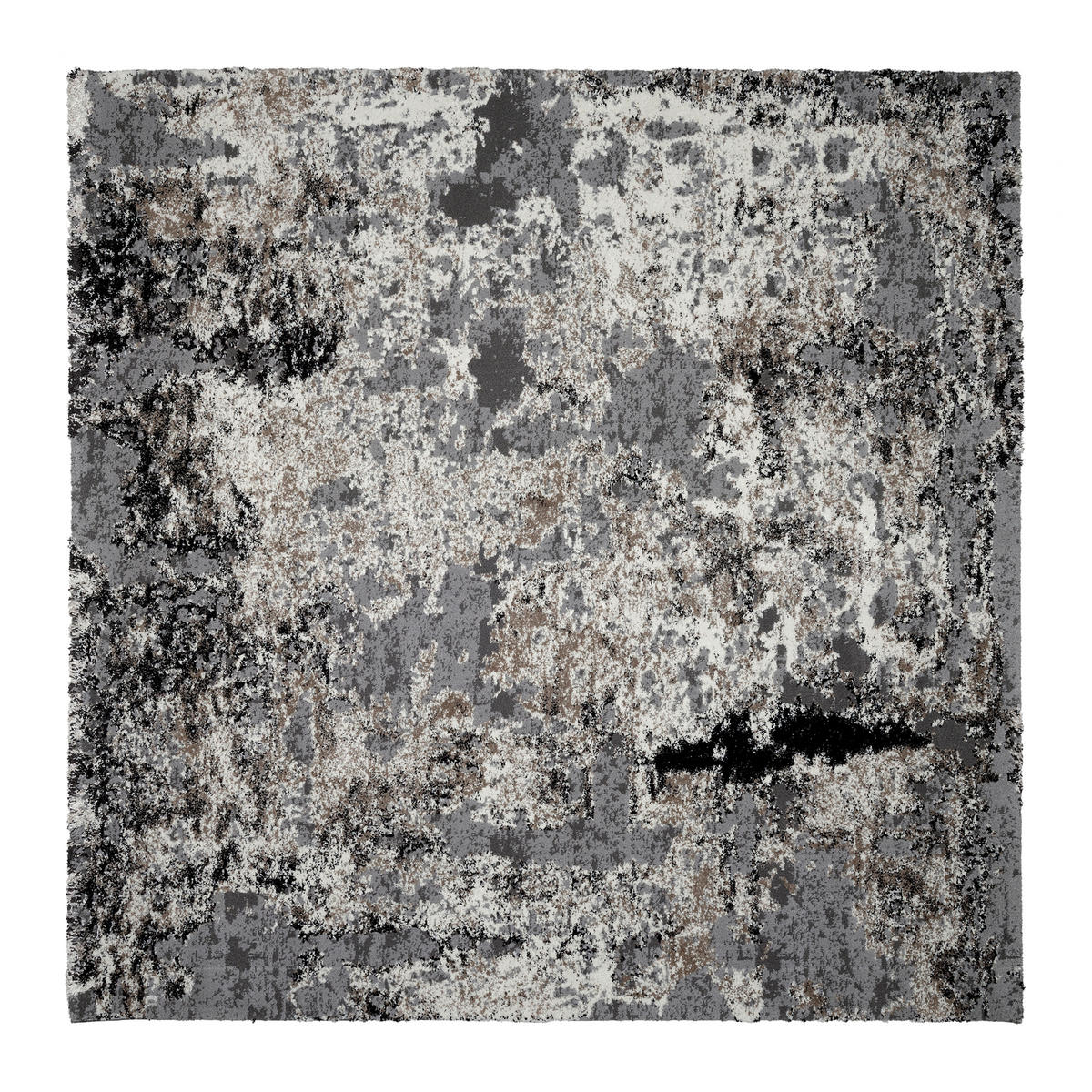 VINTAGE-TEPPICH 200/200 cm Timeline Quantum Hellgrau  - Hellgrau, Design, Textil (200/200cm) - Novel