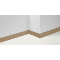 SOCKELLEISTE Braun, Creme, Eichefarben  - Eichefarben/Creme, Basics, Holzwerkstoff (220/1,65/7cm) - Parador