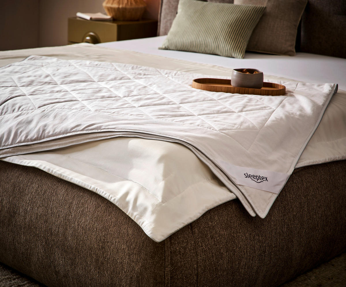 SOMMERDECKE  Sedona  135/200 cm   - Weiß, KONVENTIONELL, Textil (135/200cm) - Sleeptex