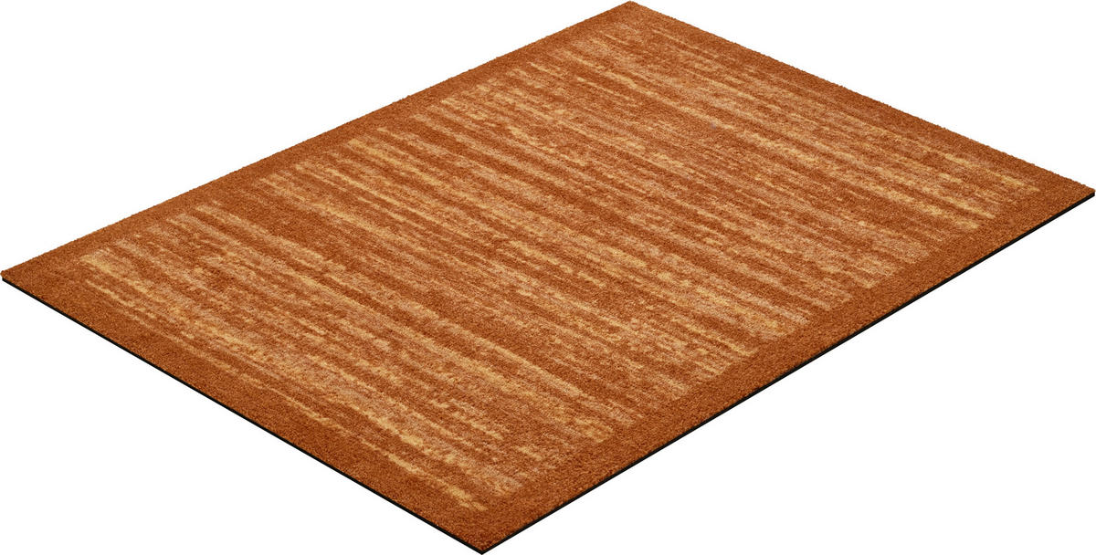 FUSSMATTE 60/85 cm Hamada  - Braun, Design, Kunststoff/Textil (60/85cm) - Grund