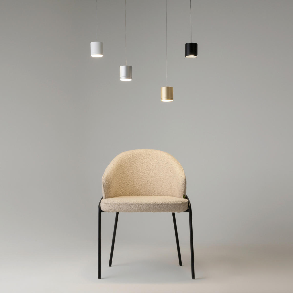 PENDELLEUCHTE Polar 8.2/108.5 cm  - Goldfarben, Design, Metall (8.2/108.5cm) - MAYTONI