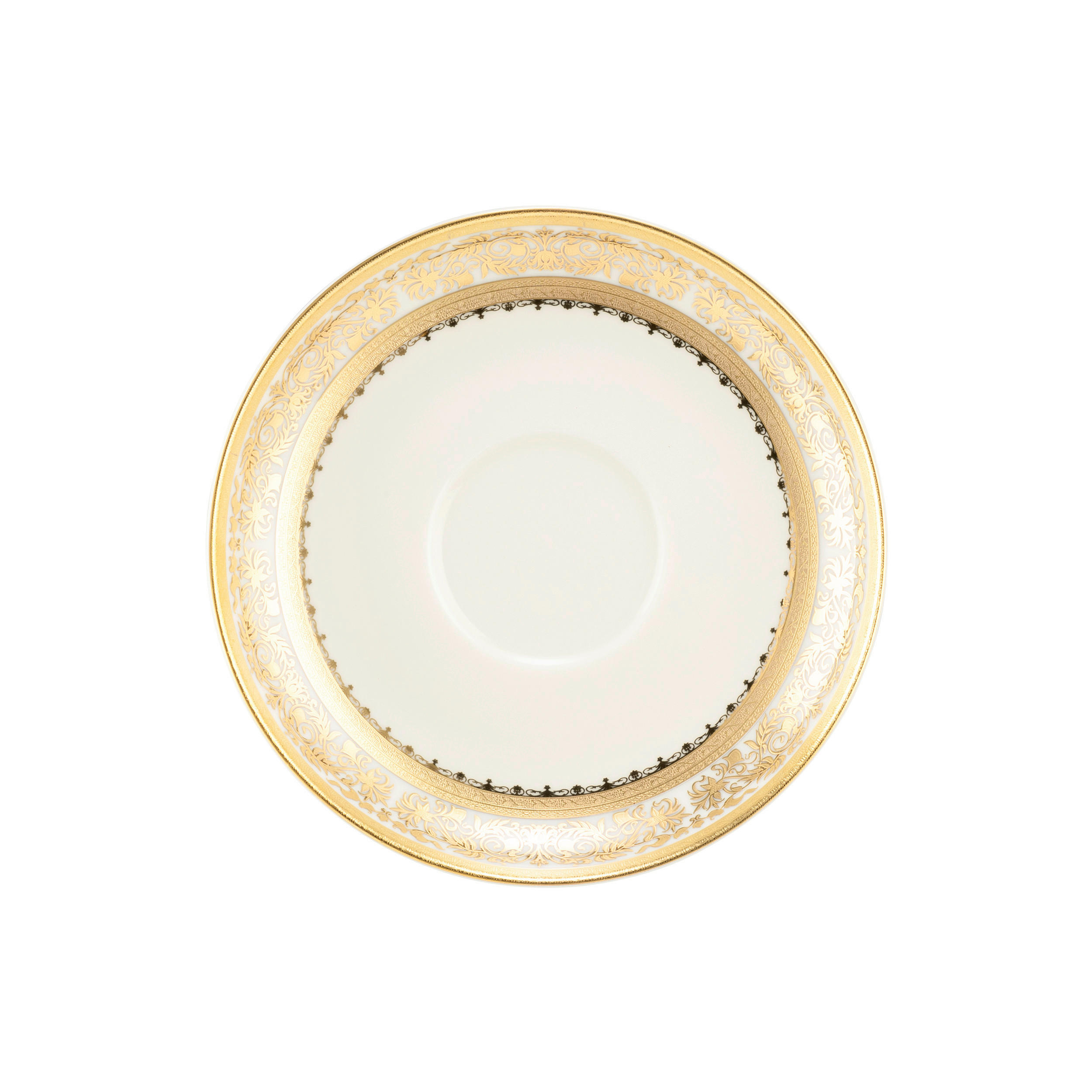 KROŽNIČEK  Constanza Ivory Zahra  keramika  14,7 cm        - zlate barve/krem barve, Basics, keramika (14,7cm) - Seltmann Weiden