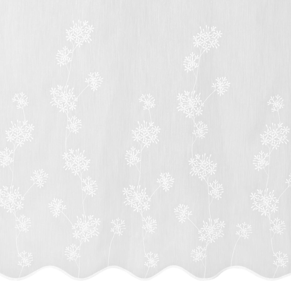 FERTIGSTORE  halbtransparent   450/245 cm  - Weiß, KONVENTIONELL, Textil (450/245cm) - Esposa