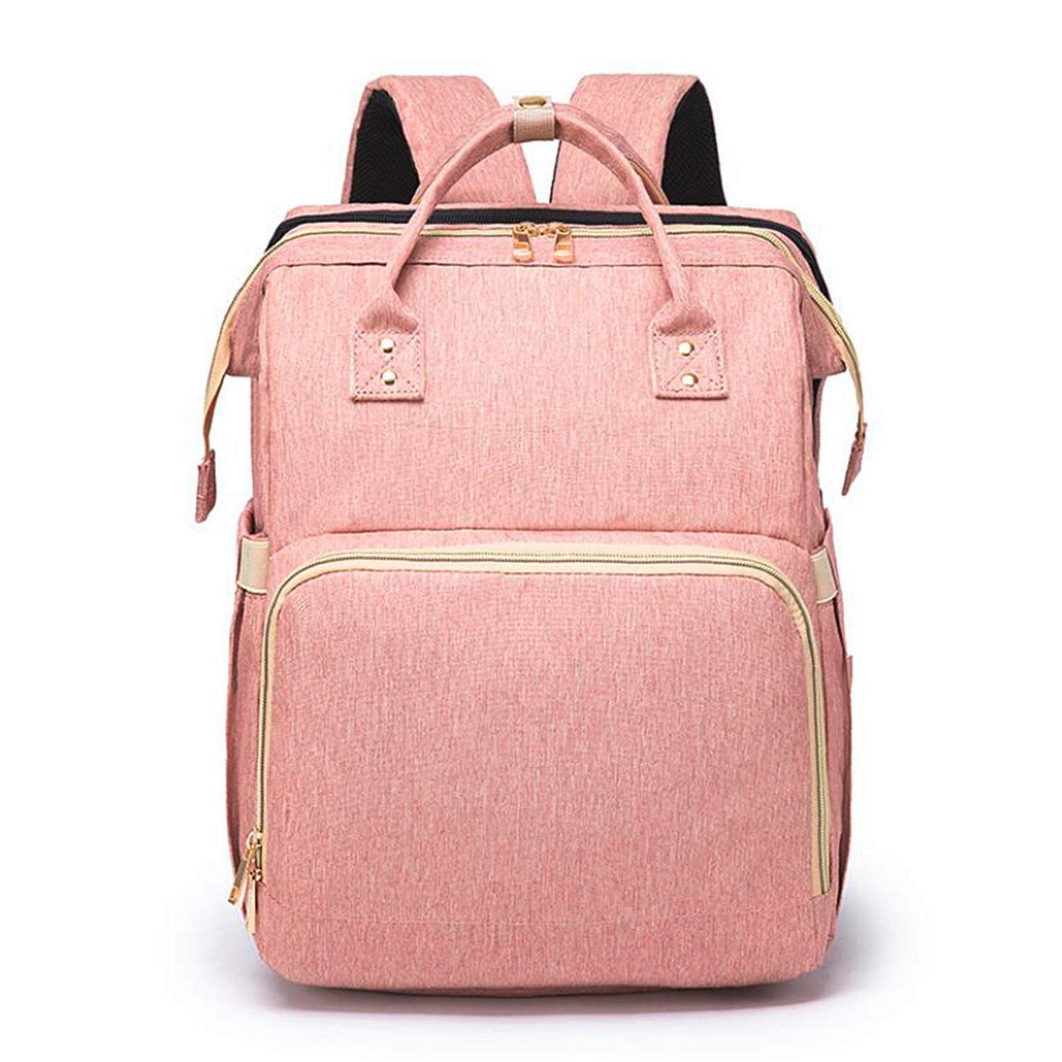 WICKELRUCKSACK Stella Bag Basic  - Altrosa, Basics, Textil (30/40/21cm)