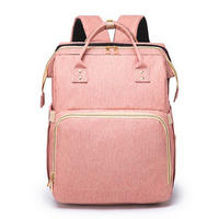 WICKELRUCKSACK Stella Bag Basic  - Altrosa, Basics, Textil (30/40/21cm)