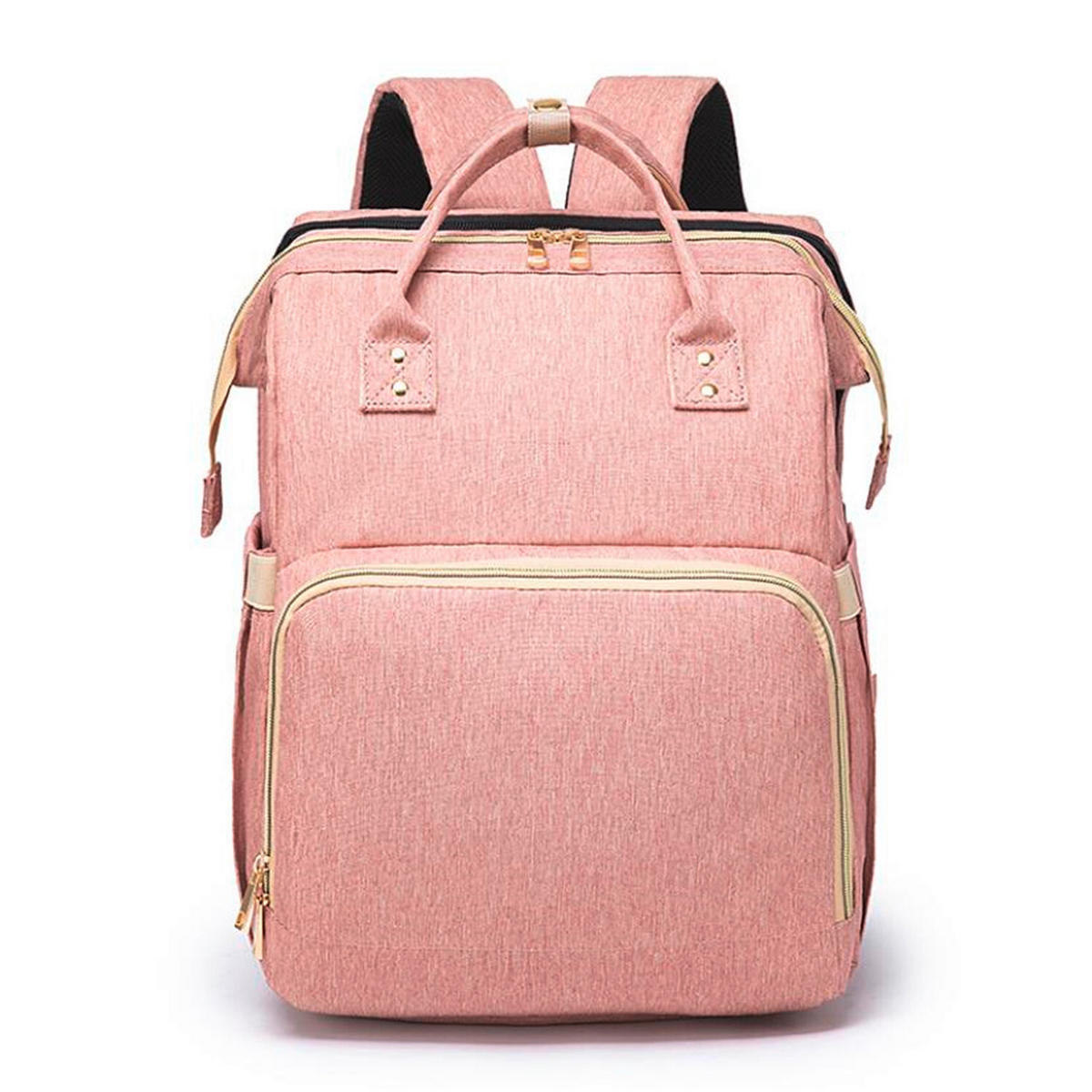 WICKELRUCKSACK Stella Bag Basic  - Altrosa, Basics, Textil (30/40/21cm)