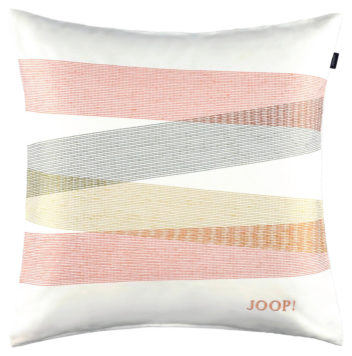 KISSENHÜLLE J!Vivid 50/50 cm  - Gelb/Creme, Basics, Textil (50/50cm) - Joop!
