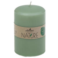 STUMPENKERZE  - Basics, Naturmaterialien (6,7/10cm)