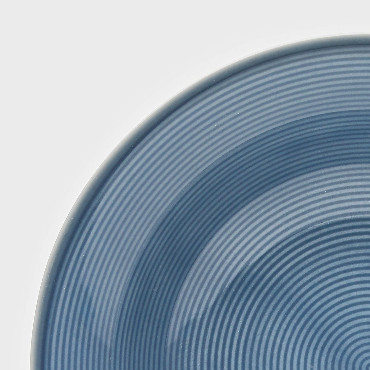 SUPPENTELLER Blau 6-teilig Porzellan Jive  - Blau, Basics, Keramik (20cm) - Van Well