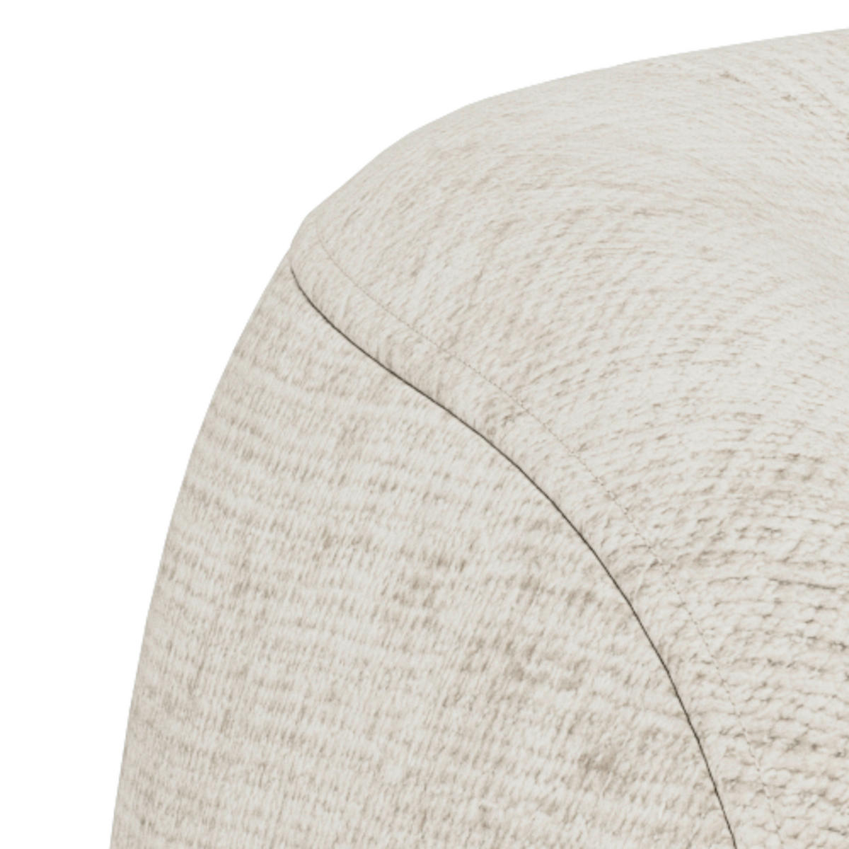 SESSEL in Chenille Beige  - Beige/Schwarz, MODERN, Textil/Metall (81/76/83cm) - Livetastic