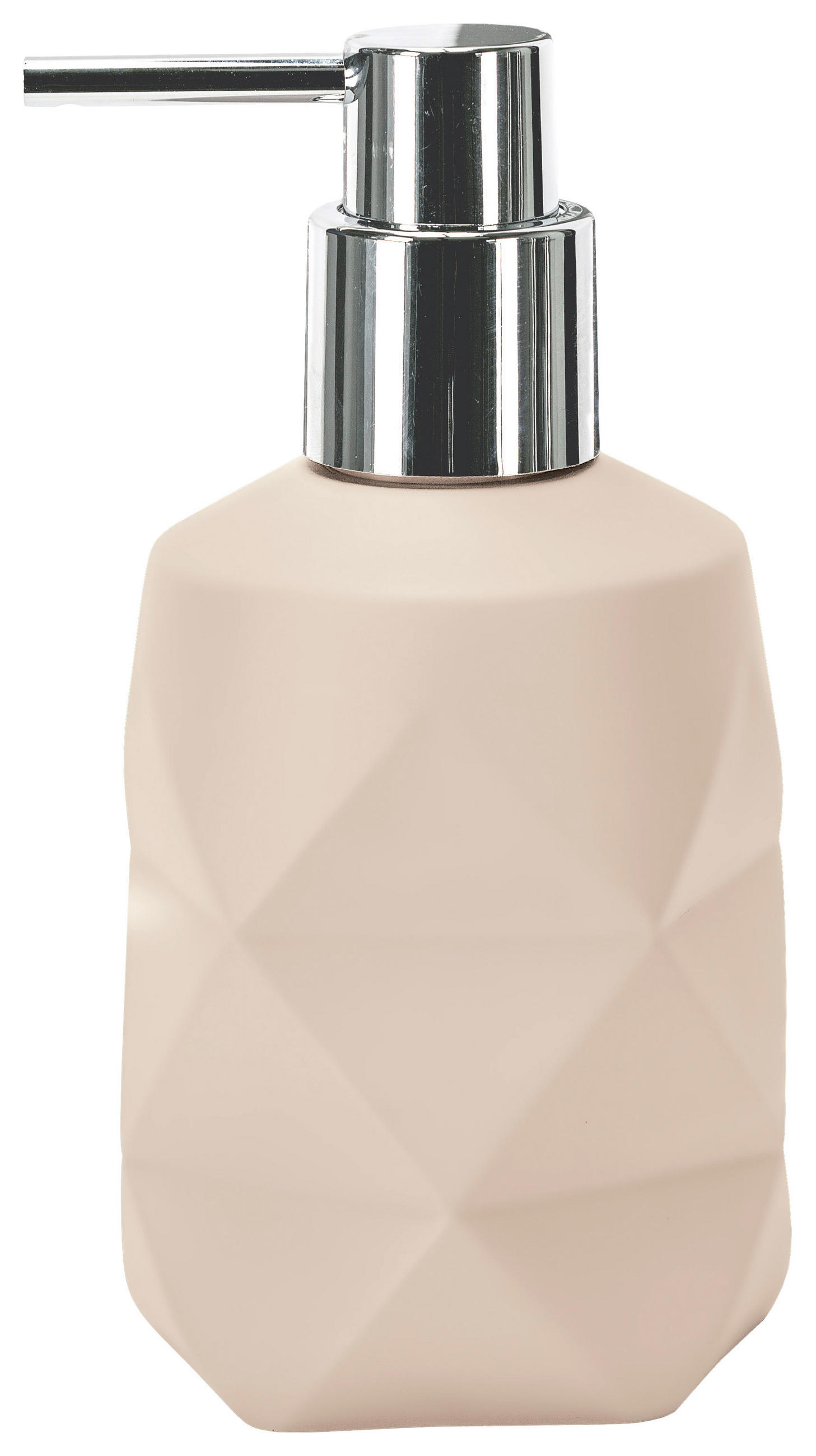 SEIFENSPENDER CRACKLE  - Sandfarben/Beige, KONVENTIONELL, Kunststoff (8/17cm) - Kleine Wolke