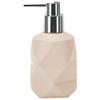 SEIFENSPENDER CRACKLE  - Sandfarben/Beige, KONVENTIONELL, Kunststoff (8/17cm) - Kleine Wolke
