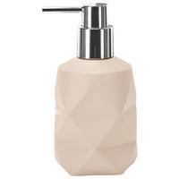 DÁVKOVAČ MÝDLA pískové barvy, béžová - pískové barvy/béžová, Konvenční, plast (8/17cm) - Kleine Wolke
