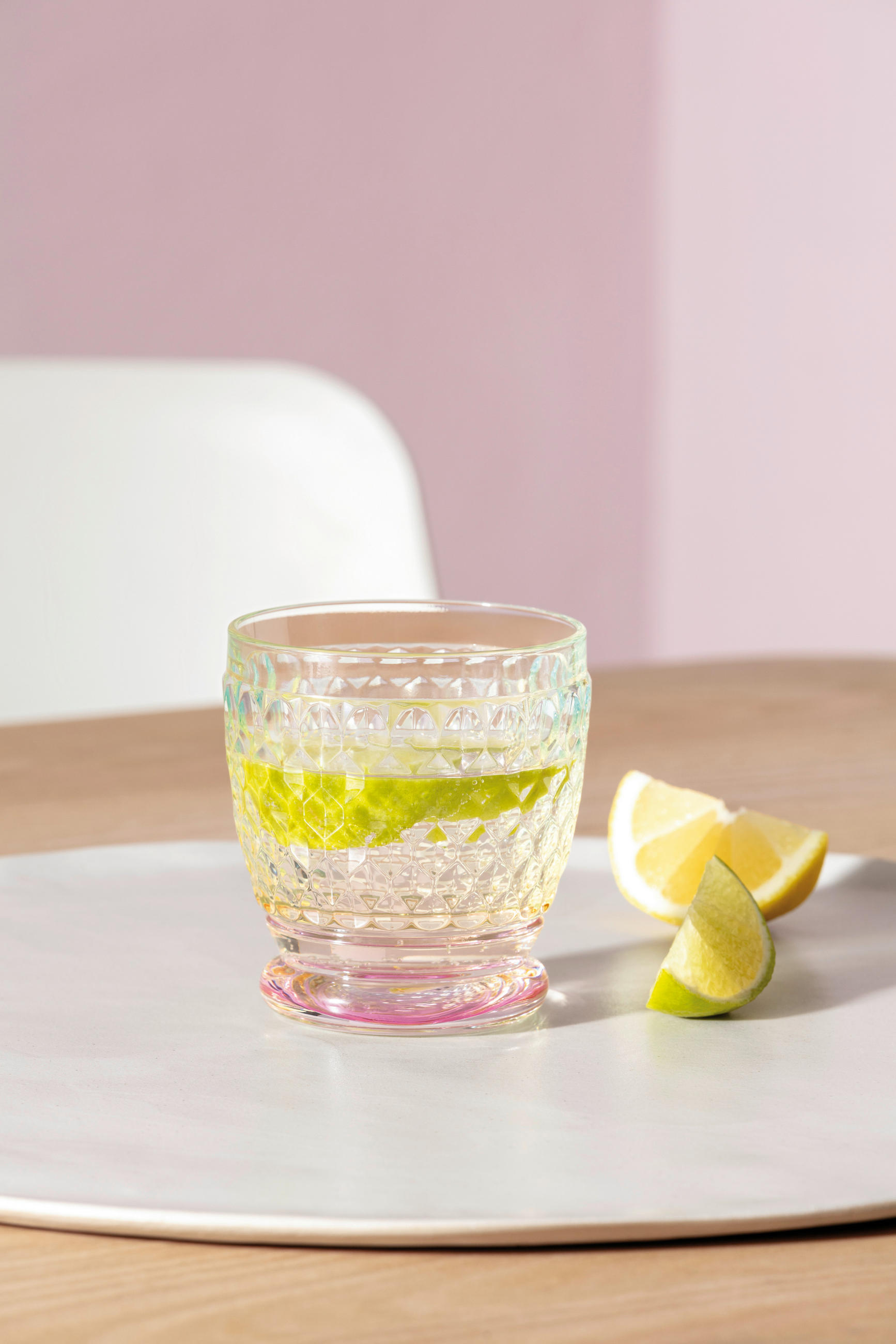 WASSERGLAS Boston Pearl 200 ml  - Multicolor, MODERN, Glas (9,2/9,2/10cm) - Villeroy & Boch