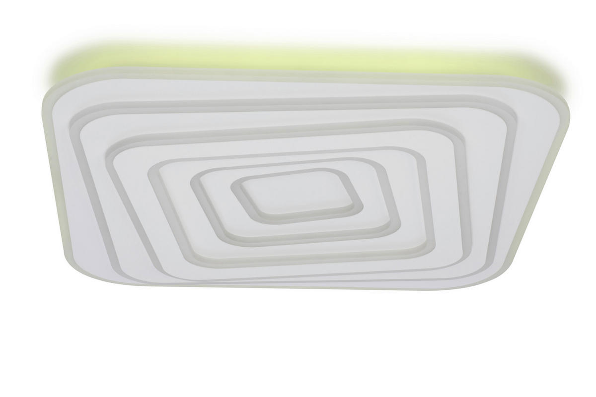 LED-TAKLAMPA 9.2 W 53/53/5,5 cm  - vit, Design, metall/plast (53/53/5,5cm) - Novel