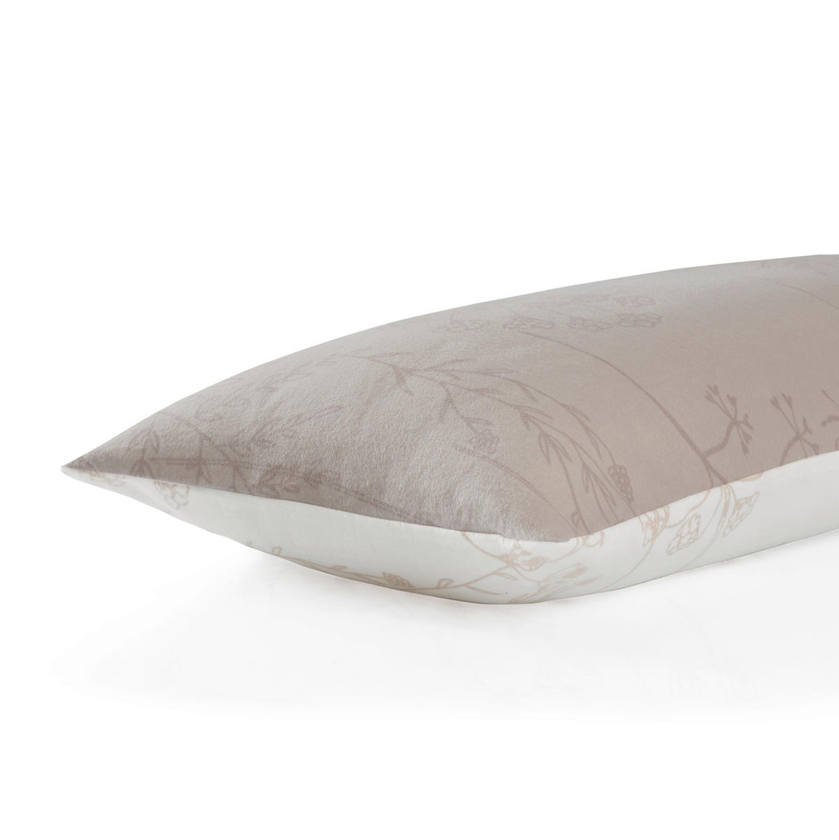 KOPFPOLSTERBEZUG 40/80 cm  - Beige, Design, Textil (40/80cm) - Florella