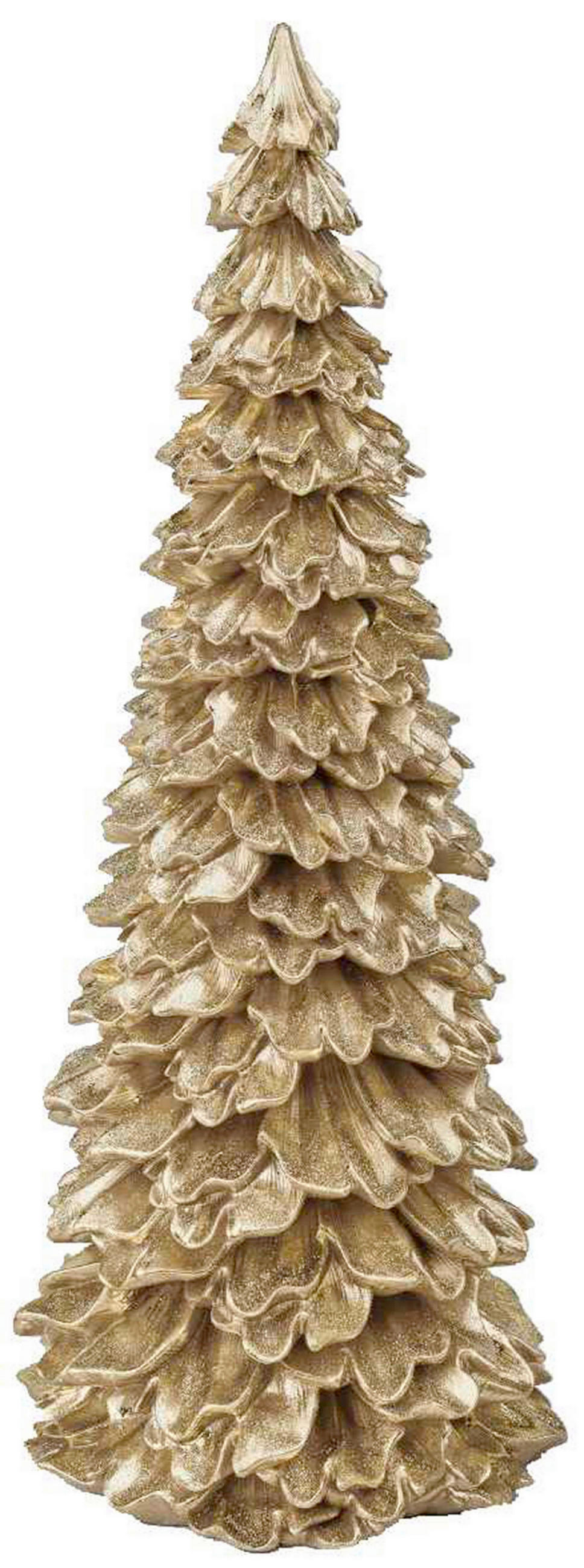 DEKOBAUM  - Goldfarben, LIFESTYLE, Kunststoff (18,5/46,5cm) - X-Mas