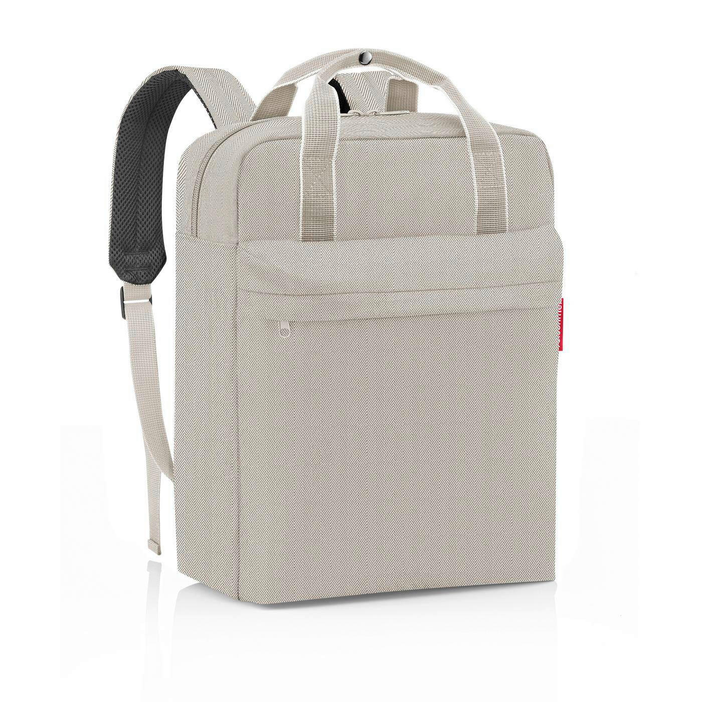 RUCKSACK  - Beige, Basics, Kunststoff (30/39/13cm) - Reisenthel