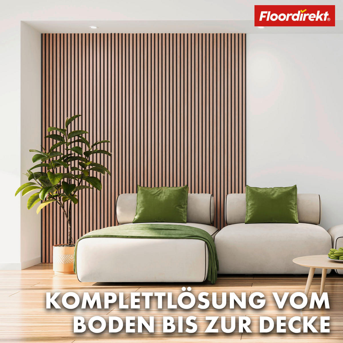 AKUSTIKPANEEL 27/275/2,1 cm  - Eichefarben, Basics, Holzwerkstoff (27/275/2,1cm) - Floordirekt
