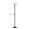 LED-DECKENFLUTER 40/180 cm    - Schwarz, KONVENTIONELL, Kunststoff/Metall (40/180cm) - Dieter Knoll