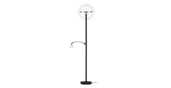 LED-DECKENFLUTER 40/180 cm    - Schwarz, KONVENTIONELL, Kunststoff/Metall (40/180cm) - Dieter Knoll
