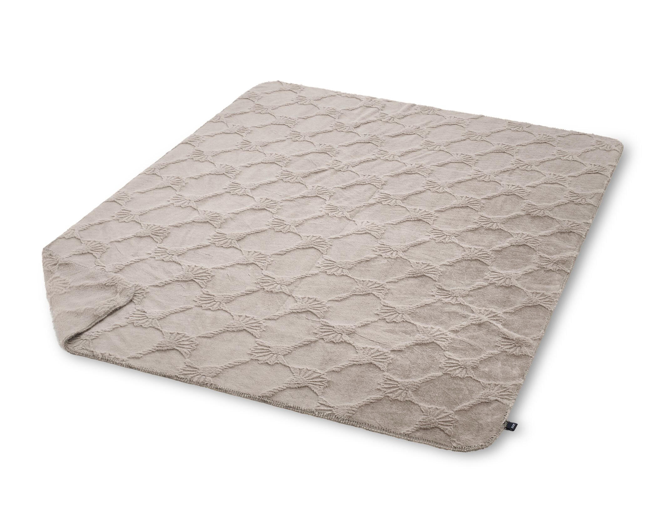 TAGESDECKE - Taupe, Design, Textil (200/240cm) - Joop!