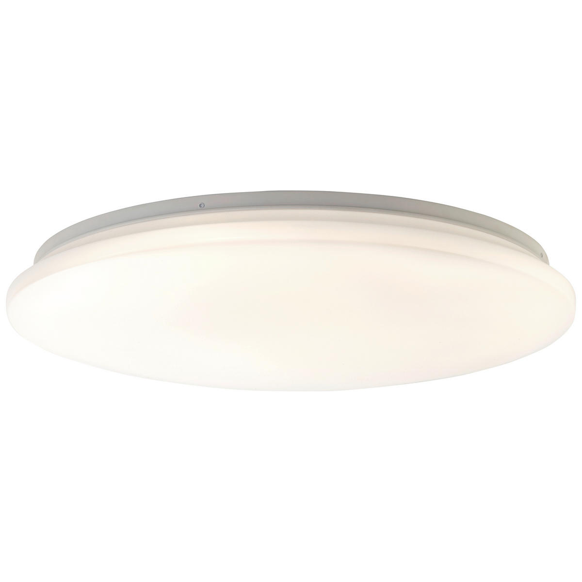LED-DECKENLEUCHTE  49/7 cm    - Weiss, Basics, Kunststoff/Metall (49/7cm) - Brilliant