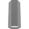 STROPNÍ BODOVÉ SVÍTIDLO, 6,5/13 cm  - šedá, Basics, dřevo (6,5/13cm)