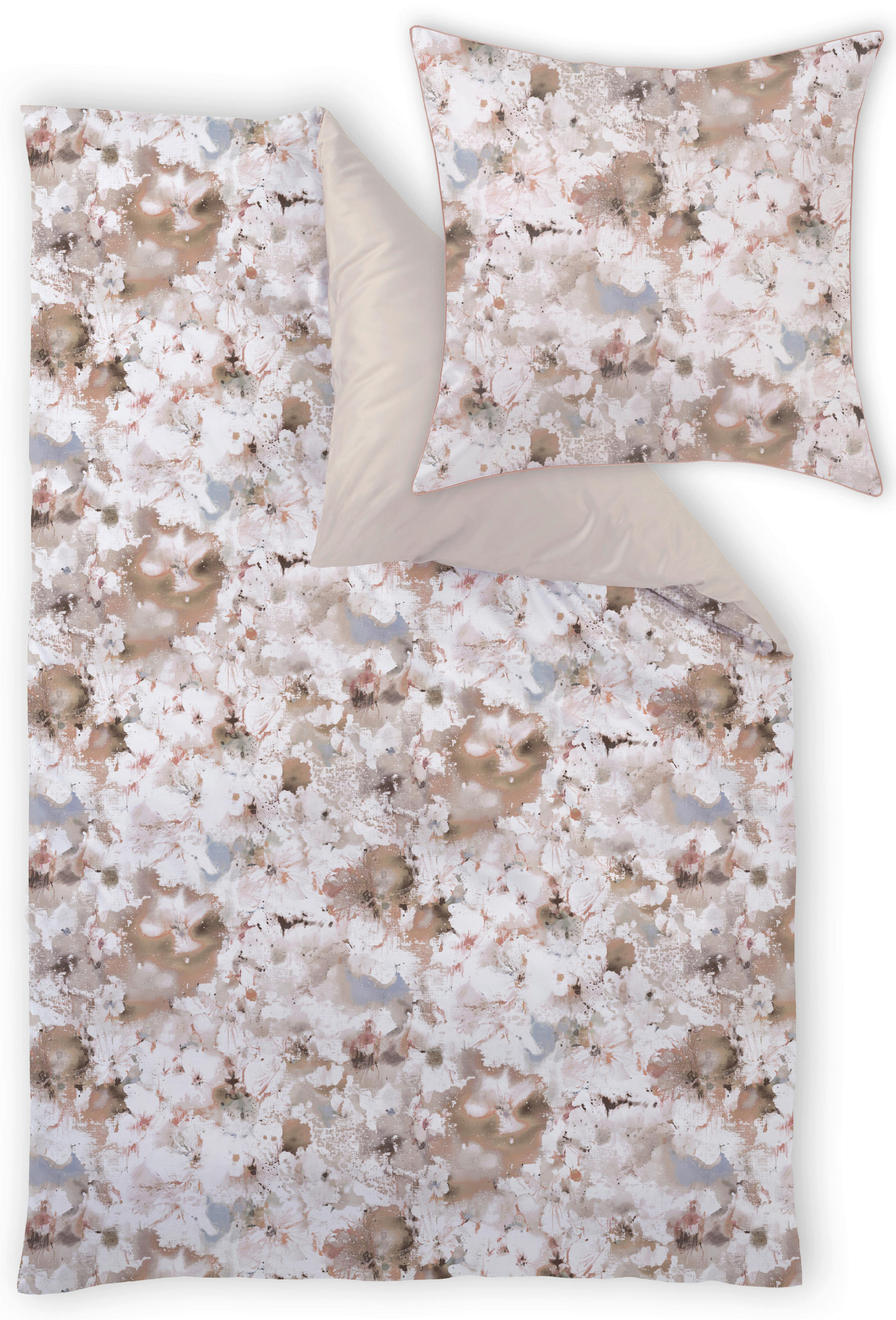 POSTELJINA SA DVA LICA WEEKEND 140/200 cm makosaten višebojna  - višebojna, Konvencionalno, tekstil (140/200cm) - Curt Bauer