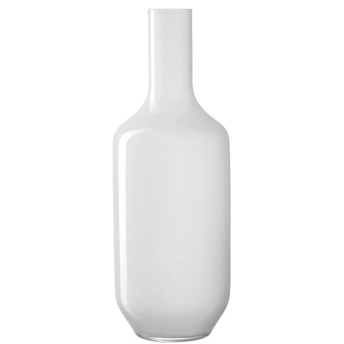 VAZA 64 cm  steklo  - bela, Basics, steklo (64cm) - Leonardo