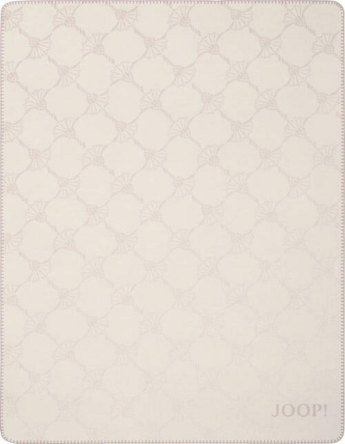 WOHNDECKE Cornflower Double 150/200 cm  - Creme/Altrosa, Design, Textil (150/200cm) - Joop!