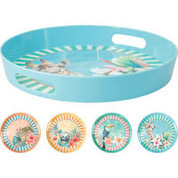 SERVÍROVACÍ PODNOS    - viacfarebná, Basics, plast (30/30/4cm)