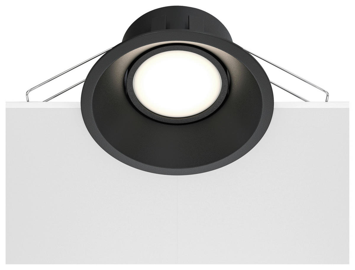 STRAHLER - Schwarz, Basics, Metall (9,3/4,5/9,3cm) - MAYTONI