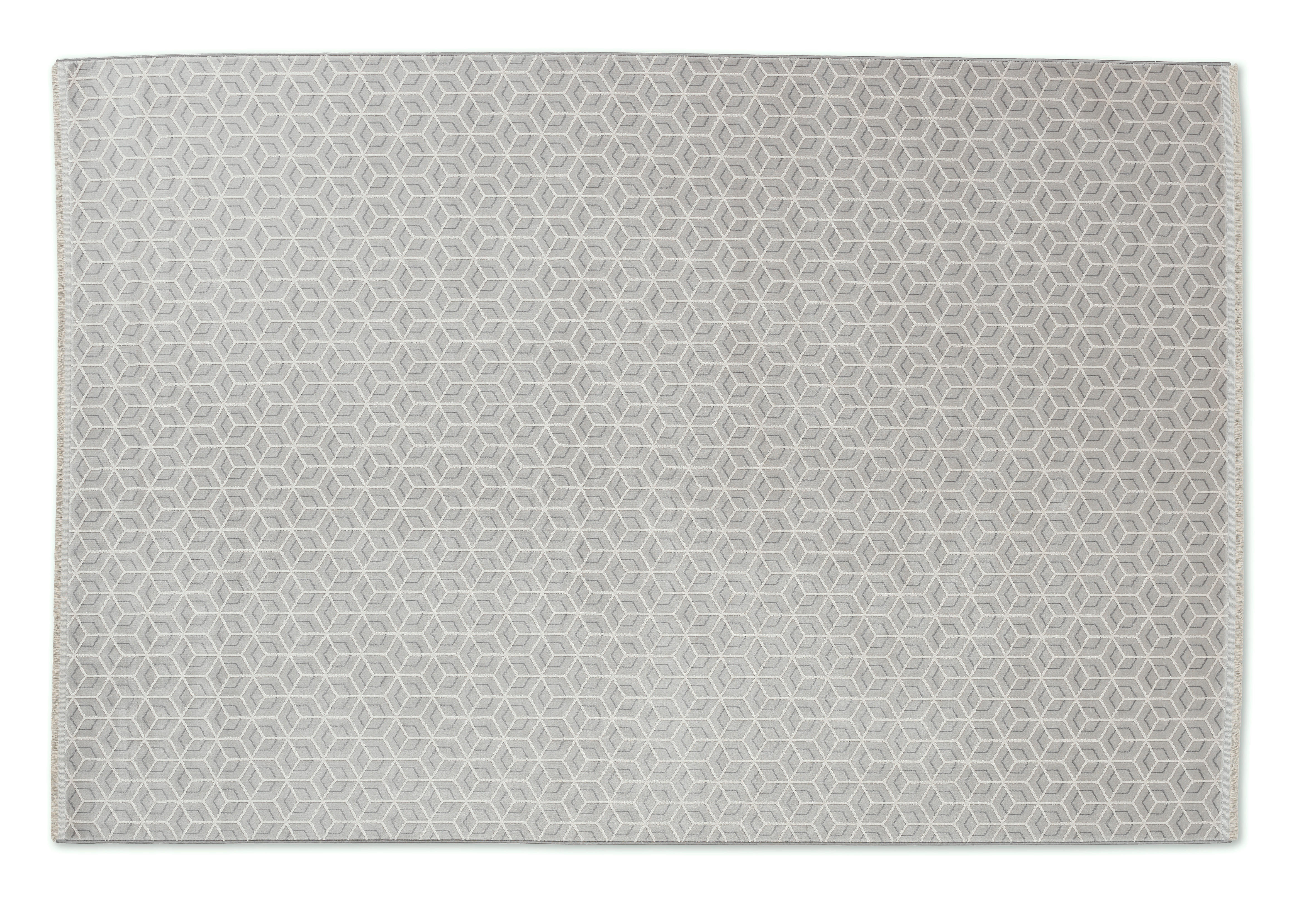WEBTEPPICH 170/240 cm Metric  - Silberfarben, Design, Textil (170/240cm) - Joop!