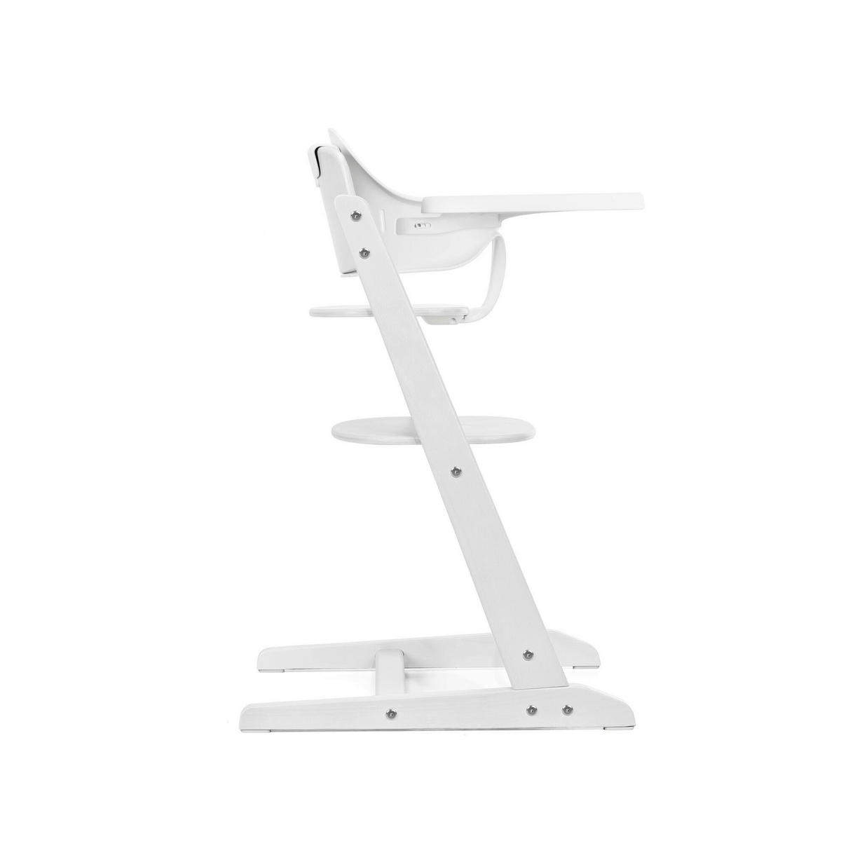 HOCHSTUHL-SET Iris 3 in 1  - Weiß Hochglanz, Basics, Holz (58/48/84cm) - Cybex