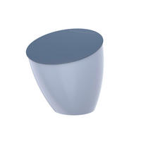 ABFALLSAMMLER Calypso 2,2 L  - Blau, KONVENTIONELL, Kunststoff (17,5/17,5/18,4cm) - Mepal